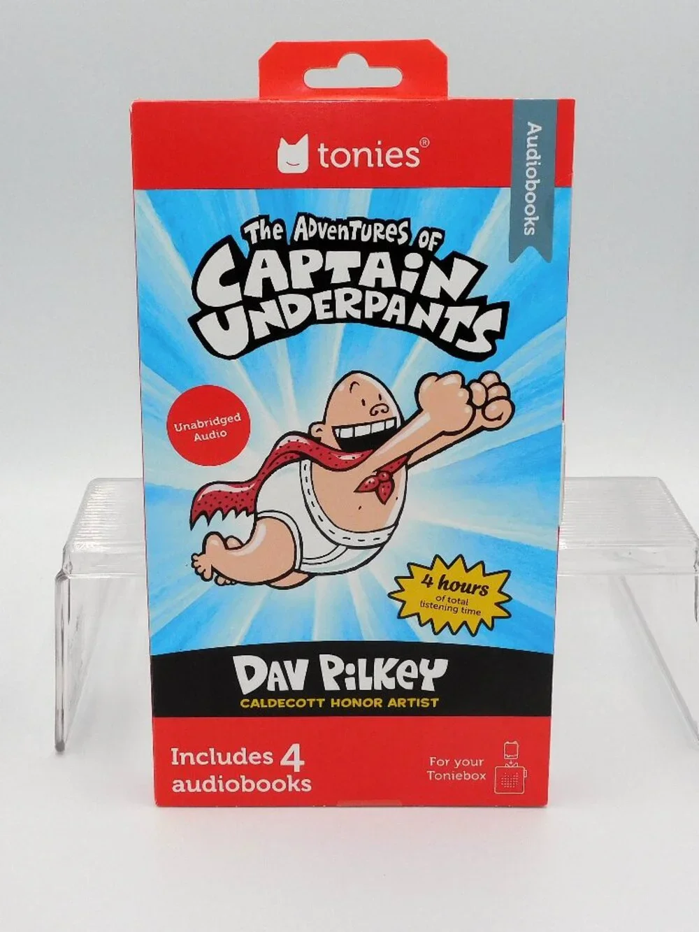 Tonies The Adventures Captain Underpants 4 Books George Harold Principal NEW